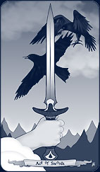 Ace of Swords by Annette Abolins