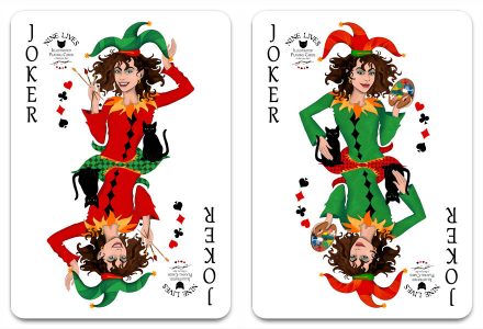 Nine Lives poker cards 2 Jokers