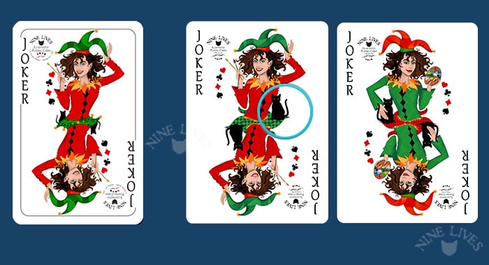Jokers - Nine Lives Playing Cards
