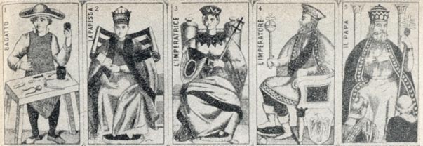 ancient tarot cards