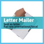 shipping letter mailer