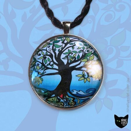 Tree of Life - Dawn - pendant artwork by Abolina Art